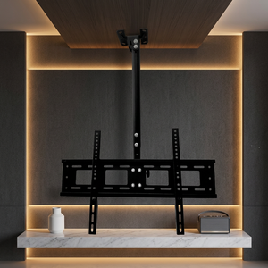 <span class=keywords><strong>Soporte</strong></span> de <span class=keywords><strong>Techo</strong></span> para TV LED LCD 4K de 40''-70'', <span class=keywords><strong>Soporte</strong></span> de Acero para Colgar TV en el <span class=keywords><strong>Techo</strong></span> - Product Image 1