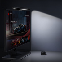 Lampe LED à variateur pour écran d'ordinateur portable alimenté par USB, lampe suspendue pour écran d'ordinateur, lampe de bureau pour moniteur