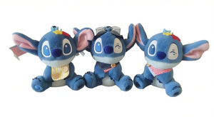 Peluche Lilo & Stitch 16 cm, jouet en peluche doux à suspendre pour enfants de 2 à 4 ans, cadeau unisexe - Product Image 1