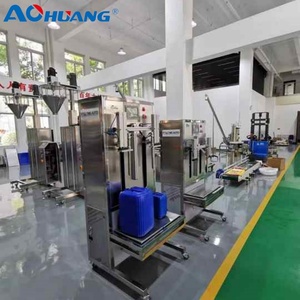 Şarap suyu süt yağı emtia plastik cam şişeler torbalar çanta Motor için yarı otomatik yerçekimi kendinden akışlı sıvı makinesi - Product Image 4