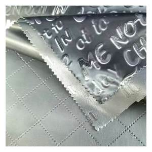 Desain baru kain kulit <span class=keywords><strong>pvc</strong></span> berkilau kulit imitasi pu metalik untuk tas tangan wanita - Product Image 4