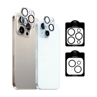 9h Film de verre couverture complète Hd clair anti-rayures téléphone portable caméra lentille protecteur pour Iphone 11 12 13 14 15 Mini Pro Max Plus