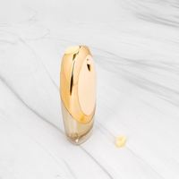 Flacon pompe vide en plastique rose personnalisé de 45 ml et 50 ml pour crème solaire et lotion, avec pulvérisateur
