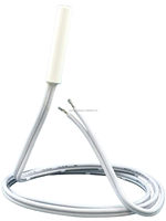 Termistor NTC 10K 3950 B Value Sensor Suhu Kulkas dengan Probe Plastik ABS Respon Cepat