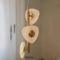 Lampe à LED Hôtel de luxe Chambre à coucher Lit Lustre Acrylique Usine Petit Eclairage Suspendu Personnalisé Lampes Dorées
