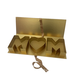 Festa della mamma giorno della donna scatola regalo più bella per mamma lettera regalo rettangolare scatola regalo all'<span class=keywords><strong>ingrosso</strong></span> della fabbrica vendita diretta - Product Image 1