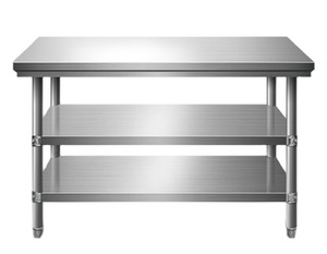 Trung Quốc giá rẻ giá khách sạn & Nhà Hàng nguồn cung cấp <span class=keywords><strong>3</strong></span> lớp 201 304 thép không gỉ băng ghế dự bị nhà bếp bàn làm việc - Product Image 6