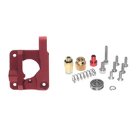 Kit d'alimentation d'extrudeuse MK8 en aluminium amélioré pour imprimante 3D pour Ender 3/3 Pro/3 V2, Ender 5/5 Pro/5 Plus, CR-10/10S