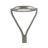 7-polige Fotozelle einzigartiges Design Landschaft Post Top Square LED-Garten leuchten im Freien IP65 Wasserdicht 130lm/W.