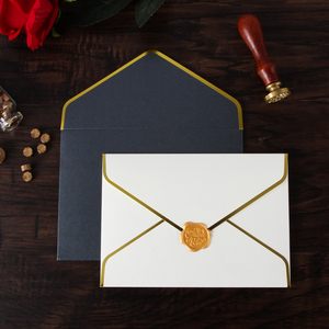 <span class=keywords><strong>Enveloppe</strong></span> carrée pour cartes de vœux d'invitation Enveloppes vintage personnalisées pour cartes-cadeaux - Product Image 5