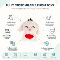 Boneka Anjing Putih Romantis dengan Bunga, Mainan Hewan Boneka untuk Hari Valentine dan Lamaran Pernikahan, Ide Hadiah Romantis