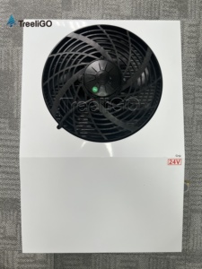 Unidad de Aire Acondicionado Eléctrica Mini Split de 12v 24v para Cabina de Camión, <span class=keywords><strong>Autocaravana</strong></span>, Camiones, Autobuses, Remolques, Furgonetas, Enfriamiento Rápido - Product Image 3