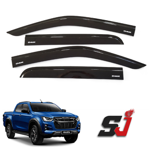 Visera deflectora de viento para ISUZU <span class=keywords><strong>DMAX</strong></span>, visera de protección contra la lluvia, doble tono, color negro, venta directa de fábrica, nuevo - Product Image 6