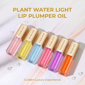 Botanical Lip Oil Moisturizing Lip Gloss High Shine Glass Long Lasting Tinted Lip <b>Serum</b> Plumping Finish for Daily Makeup OEM - Product Image 4