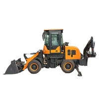 Technologie de pointe 4.8ton roue 4x4 Hw15-26 Chine prix bon marché vente chargeuse-pelleteuse 1 an avec chargeur frontal moteur boîte de vitesses