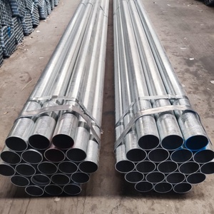 Tuyau en acier galvanisé ASTM A53 AS1074, tube circulaire rond CHS, section creuse métallique pour la construction, les échafaudages, les supports solaires - Product Image 4