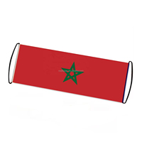 Drapeau du Maroc en gros, drapeau national, bannière, cadeau pour les fans de football, nouveau drapeau marocain 2026, écusson, écharpe, chapeau, bracelet, chaussettes