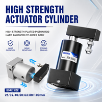 ACKR40x90 Pince pneumatique à double action à bras oscillant, actionneur rotatif de pression et de torsion, préhenseur SRC63*90R CNC 90 degrés