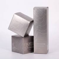 Boîte d'emballage cosmétique personnalisée pour fabricant OEM, en carton blanc pliable avec impression offset