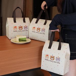 Disposable Heat Preservation Take-out Packaging Thermal Composite Material Aluminum Foil Cooler Bag for Food Use - Product Image 1