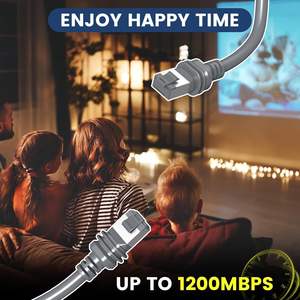 <span class=keywords><strong>Cable</strong></span> Ethernet Coaxial <span class=keywords><strong>de</strong></span> Alta Velocidad Starlink Gen <span class=keywords><strong>3</strong></span> <span class=keywords><strong>de</strong></span> 100 Pies/30.5 Metros con Conectores RJ45, Kit <span class=keywords><strong>de</strong></span> <span class=keywords><strong>Internet</strong></span> Satelital <span class=keywords><strong>para</strong></span> Exteriores Resistente al Agua - Product Image 6