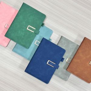 Cuaderno de Tapa Dura A5 Multicolor con Hebilla Metálica, Elegante Diario para Oficina, Planificación Personal y Regalos - Product Image 2