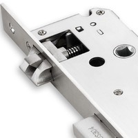 Aiendi Fingerprint Lock Special Household Stainless Steel Security Door Double Express 8535 Lock Body 40 Entrance Door Wooden