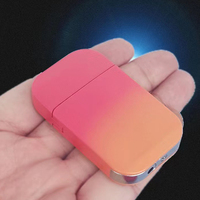 Briquet à Cigarettes Rechargeable USB en Cristal – Haute Qualité, Portable, Sûr, Design Moderne et Luxueux – Accessoires Fumeurs, Cadeaux Promotionnels
