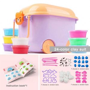 Toysrunner Ultra Light Educational 36 Color Set Safe Non-toxic Plasticine Air Dry Clay Unisex Children's Toy - Product Image 6