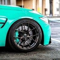 Özel 18 19 inç süper RS tarzı dövme alaşım jantlar jantlar 5x112 5x114.3 VW Golf R GTI Mk7 için örgü adım dudak Mk8 Jetta Audi