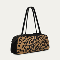 Sac à main pour femme en cuir léopard OEM, sac à bandoulière, sac à main de créateur