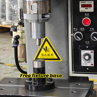 Riveteuse orbitale pneumatique de bureau 1-7 mm, petite machine à riveter rotative orbitale pour métaux semi-tubulaires, pleins et creux
