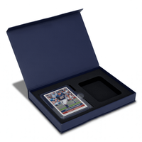 Caja de regalo magnética de ropa con logotipo personalizado reciclable, caja de embalaje de papel rígido elegante con ventana de PVC
