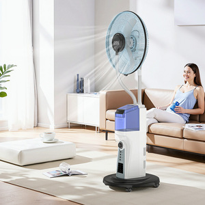 Winningstar 16 Inch Rechargeable Stand Fan With Spray Function And <b>Led</b> Display - Product Image 3