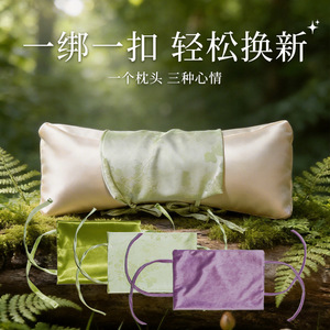 Manufacturer of ice silk triangular cervical <b>pillows</b>, buckwheat cervical <b>pillows</b>, stretching cervical <b>pillows</b>, wholesale - Product Image 4