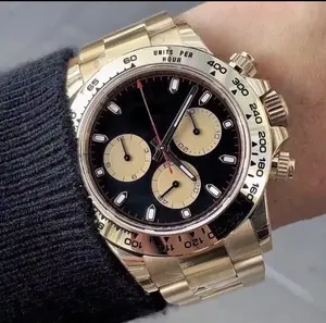 นาฬิกากลไก4130ขนาด40มม. ตัวเรือนเซรามิกของผู้ชายทำจากแก้วแซฟไฟร์กลไกจักรกลอัตโนมัติ - Product Image 2