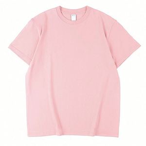 Design Custom logo Pure Cotton T-<b>shirt</b> High Quality Solid Color Casual Style logo Custom Design - Product Image 6
