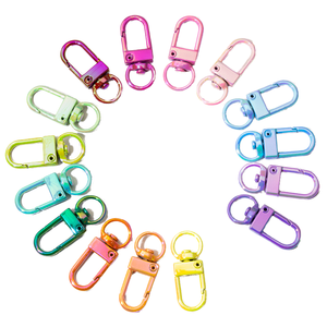 XP-Promos制造商锌合金轻钥匙扣门扣行李箱五金旋转狗扣饰品挂钩虾 - Product Image 4