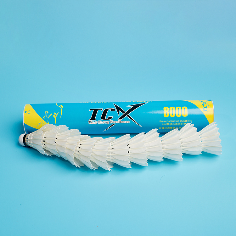 TCX 8000 Control-boosted Badminton Shuttlecock Maneuver-responsive Heavy-duty-construction Badminton Shuttlecock in Markets