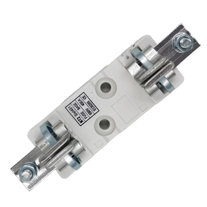 ตัวยึดฟิวส์แบบใบมีด NH2เซรามิก HRC หรือแบบ NT2 500V 400A 120KA NT2 NH2ฟิวส์ลิงค์ประสิทธิภาพสูง - Product Image 1