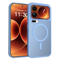 Funda magnética mate para móvil para XIAOMI 17 Pro Max 17pro para REDMI NOTE14T 14C 15 Pro, funda protectora ultra a prueba de golpes para teléfono