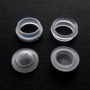 Valve de vidange croisée en caoutchouc de qualité alimentaire personnalisée en usine, valve de distribution unidirectionnelle en silicone à fente pour usage médical - Product Image 1
