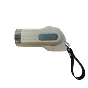 Outil d'évacuation de voiture, brise-vitre avec coupe-ceinture 2 en 1, marteau de sécurité pour véhicule en cas d'urgence, matériau PC blanc - Product Image 1