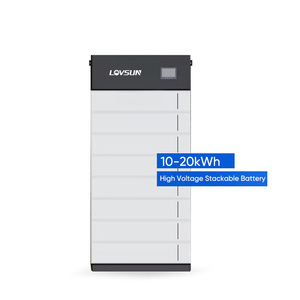 Batterie de stockage d'énergie solaire Lovsun 5kWh 10kWh 20kWh HV Pack compatible avec la surveillance intelligente hybride - Product Image 1