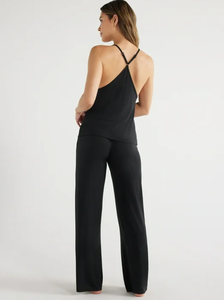 Nuovo stile personalizzato intimo <span class=keywords><strong>da</strong></span> donna canotta modale e pigiama pantaloni Set Sexy <span class=keywords><strong>da</strong></span> donna pigiama pizzo <span class=keywords><strong>da</strong></span> donna camicie <span class=keywords><strong>da</strong></span> <span class=keywords><strong>notte</strong></span> di lusso - Product Image 4