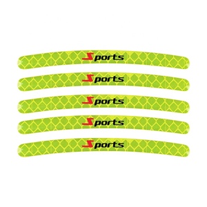 Ruban de jante PET imprimable en feuille réfléchissante micro prismatique personnalisable pour roues de voitures - Product Image 1