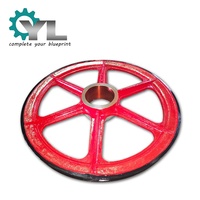 Poulie de courroie trapézoïdale pour treuil à câble, OEM personnalisée, haute précision