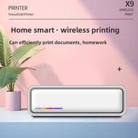 Impresora Térmica de Documentos Inalámbrica Mini A4 Rushang con USB y Otras Interfaces, Portátil, Sin Necesidad de Tinta