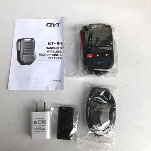 QYT BT-89 Handheld Wireless <b>Microphone</b> Speaker For Car Radio <b>Bluetooth</b> Audio Attachment Dashboard Use - Product Image 1