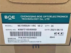 NE156QUM-N6C BOE 15.6'' HDR400 WLED แบ็คไลท์หน้าจอแบบไม่สัมผัสสำหรับ DIY 4K แบบพกพาดีไซเนอร์จอภาพโมดูลประกอบ - Product Image 2